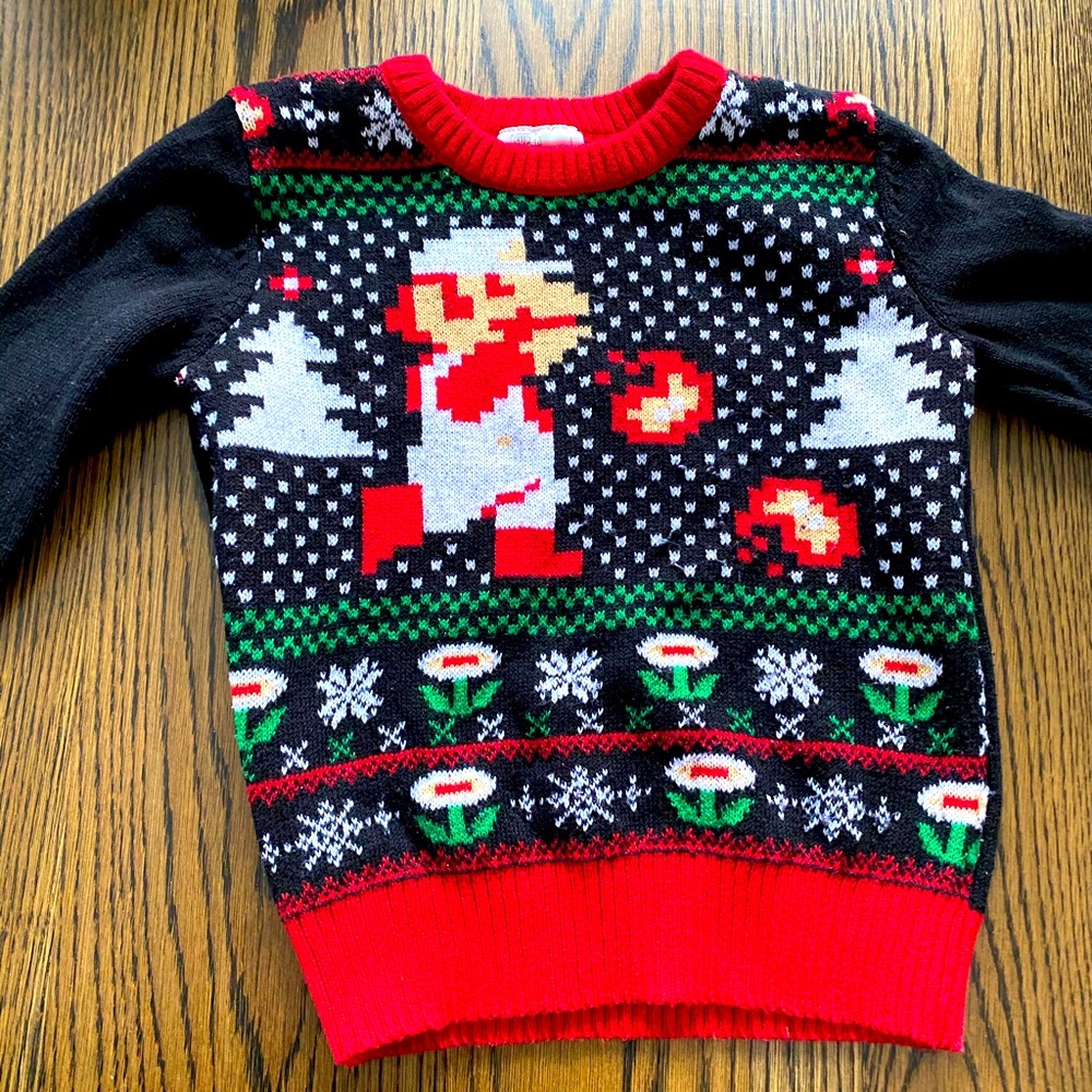 Mario sweater size 5